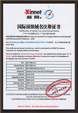 中文域名认证